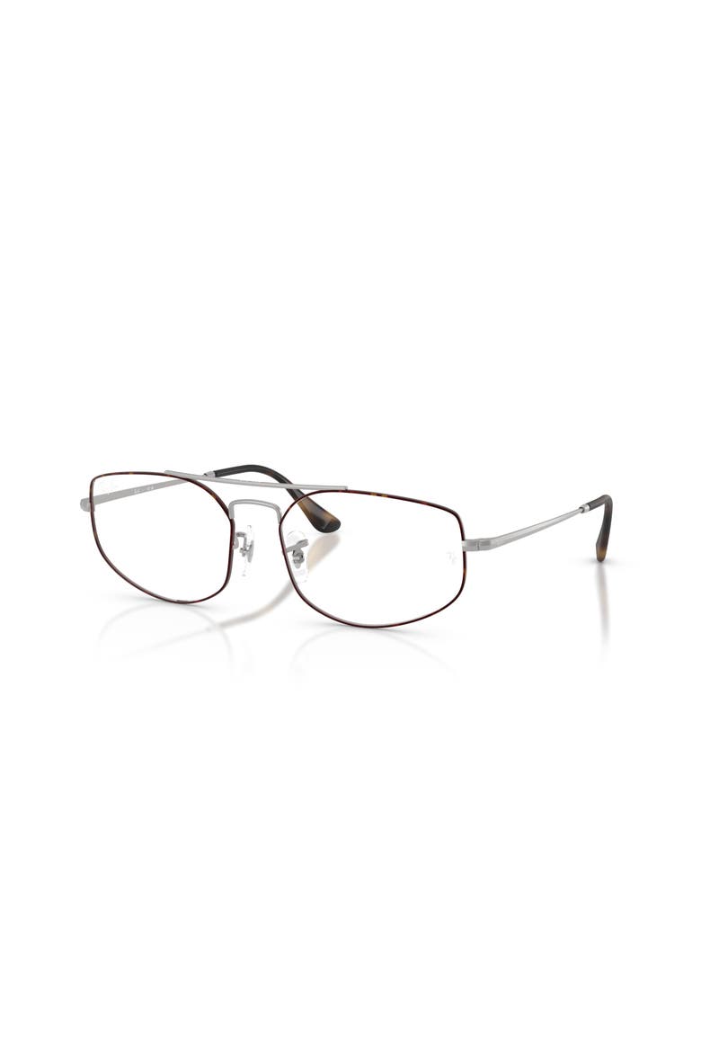 56mm Irregular optical glasses, Main, color, Tortoise