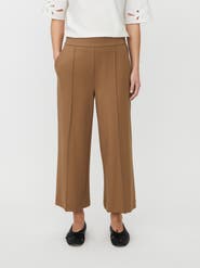 Masai Copenhagen Mid-Rise Cropped Wide-Leg Trousers
