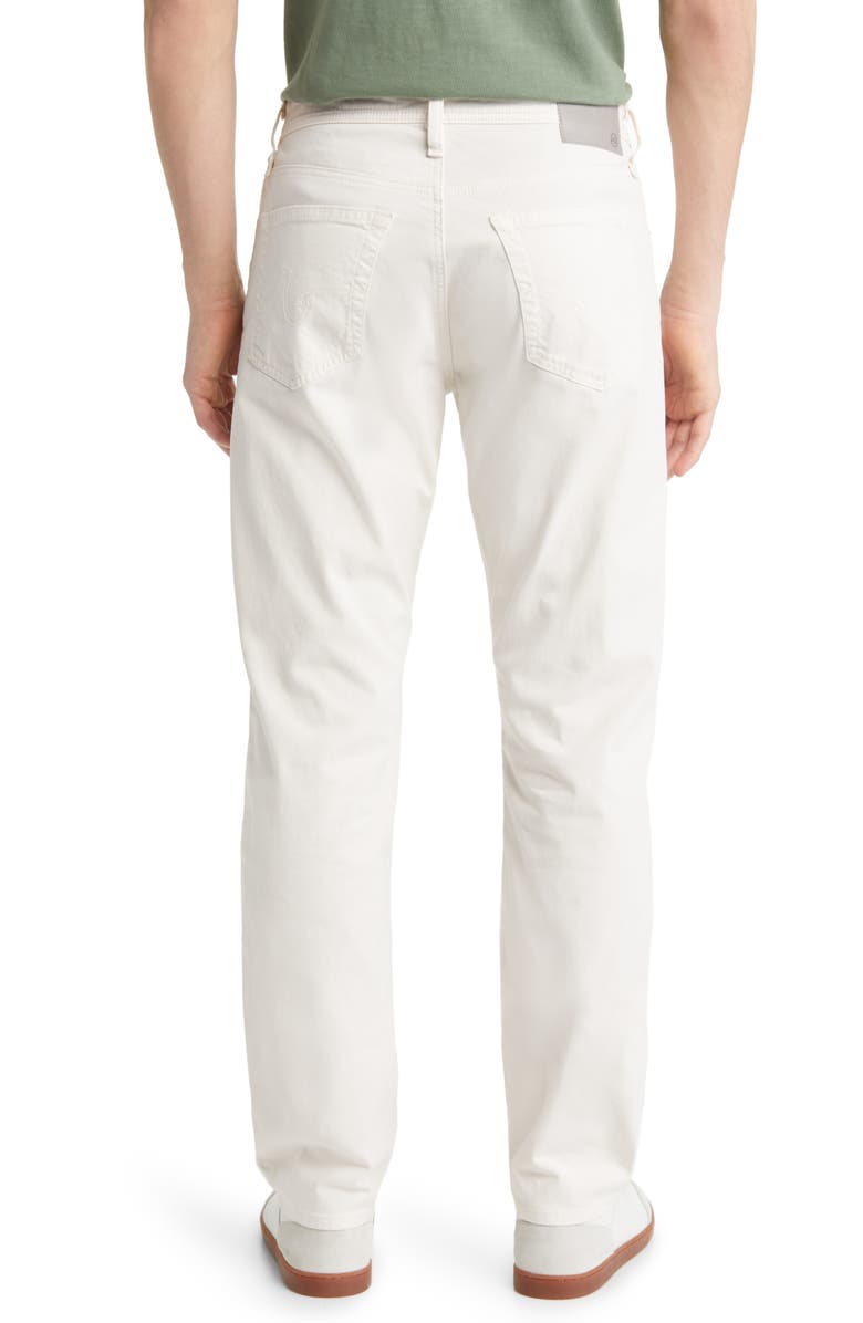 Everett Sueded Stretch Sateen Slim Straight Leg Pants