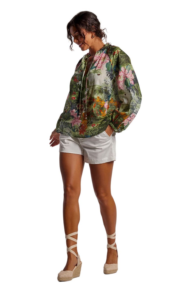 Tori Richard Artistic Garden Roberta Top, Alternate, color, 