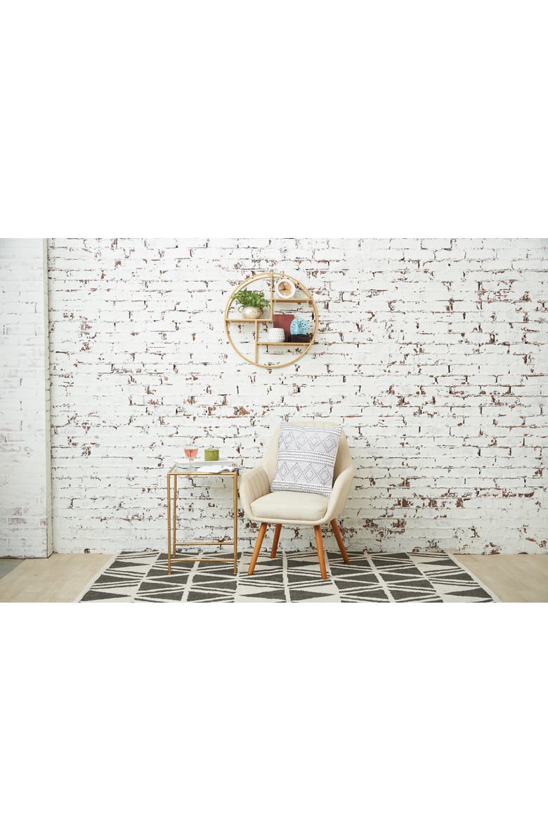 carol & frank Trinity Throw Pillow, Alternate, color, Gray