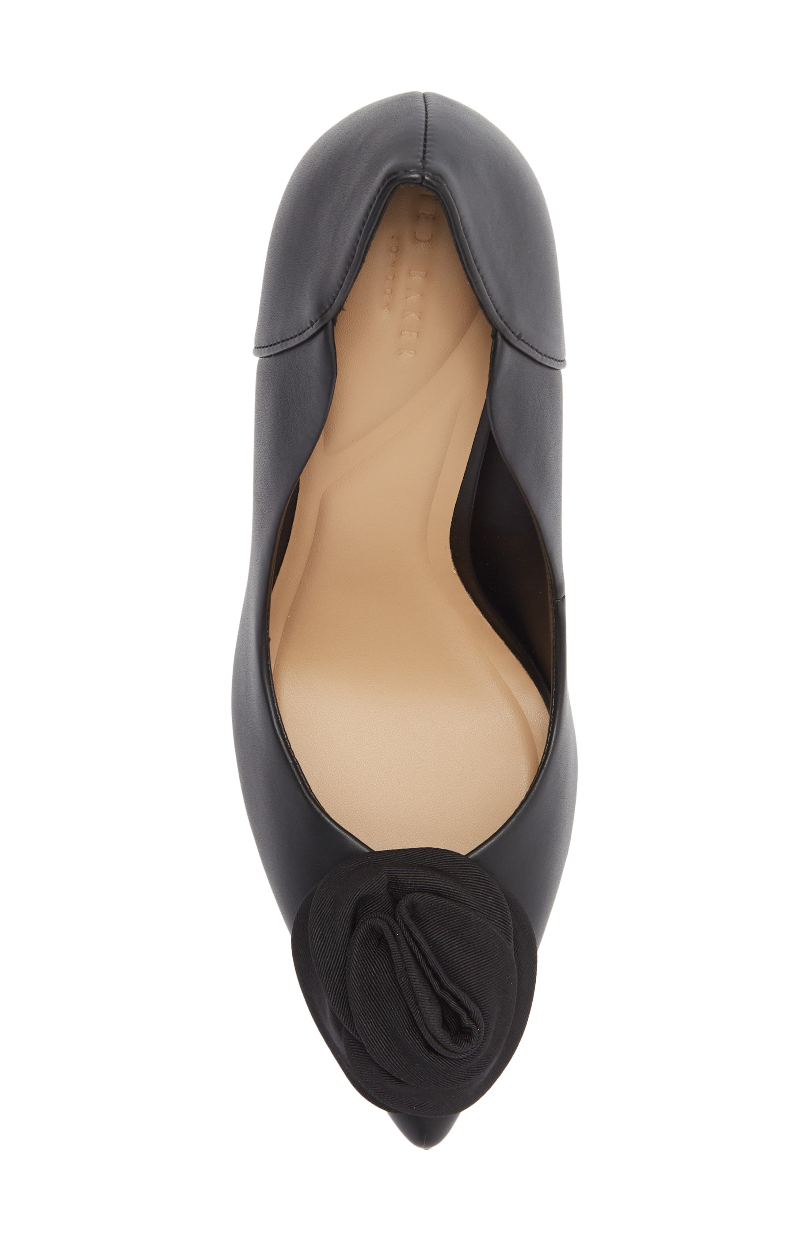 Ted Baker London Camile Rose Pump, Alternate, color, Black