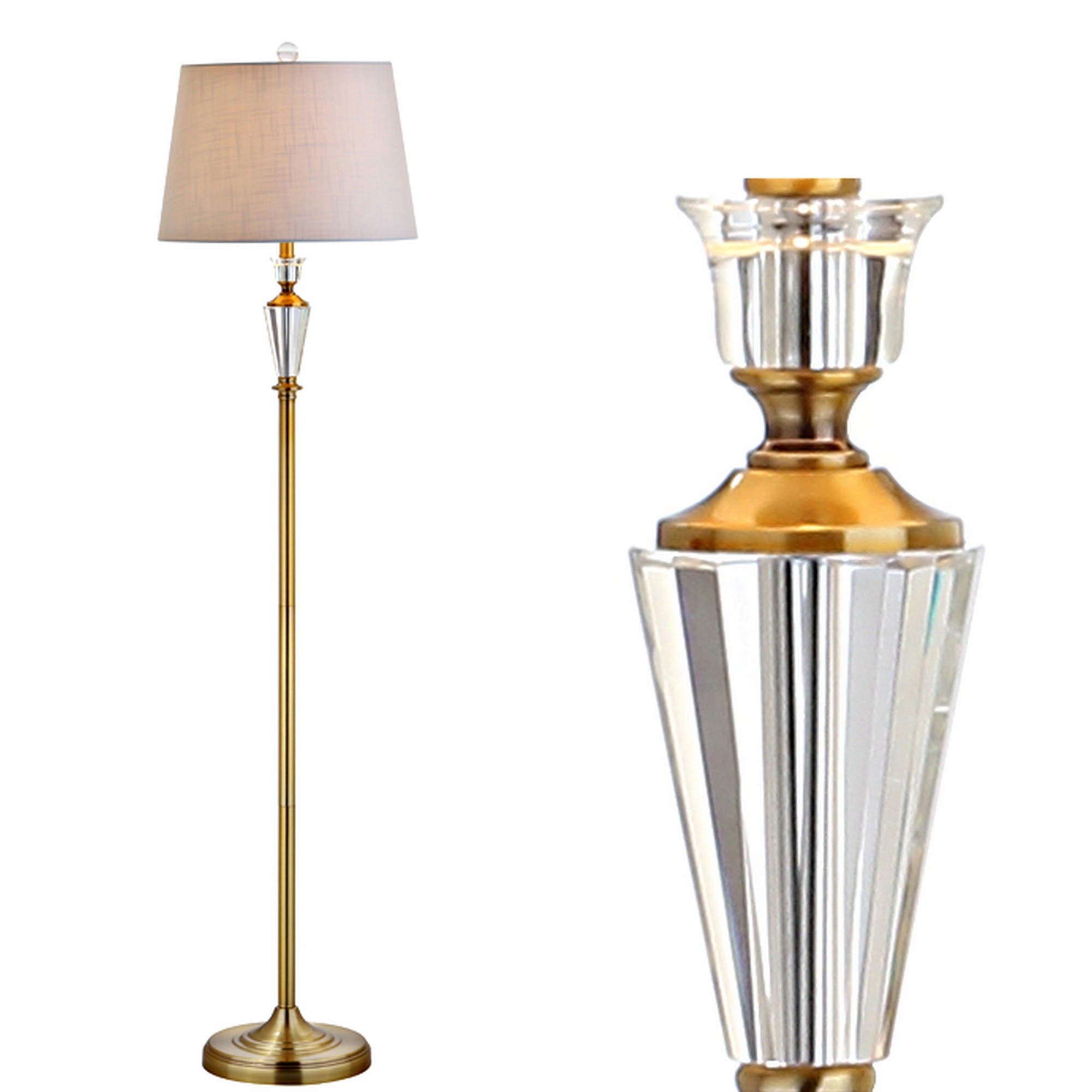 selected Brass Gold/Clear