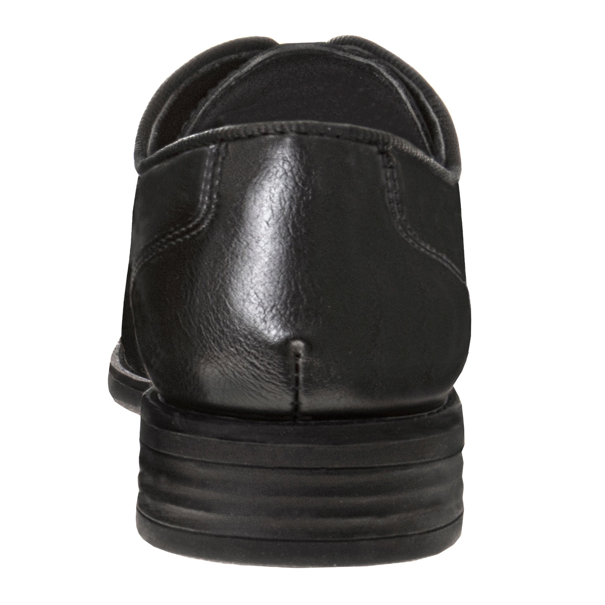 Perry Ellis Portfolio Dress Shoes Boys'  Classic Style Comfort Fit Formal Wear Stylish Elegant, Alternate, color, Black