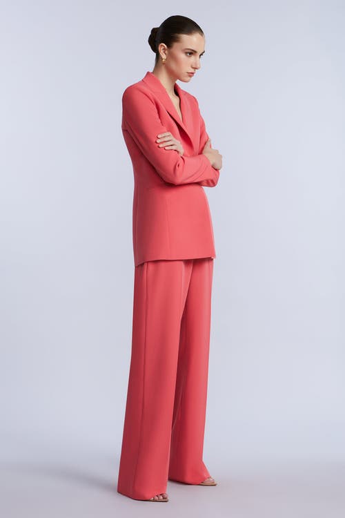 Bcbg Cady Relaxed Stright Pant In Pink