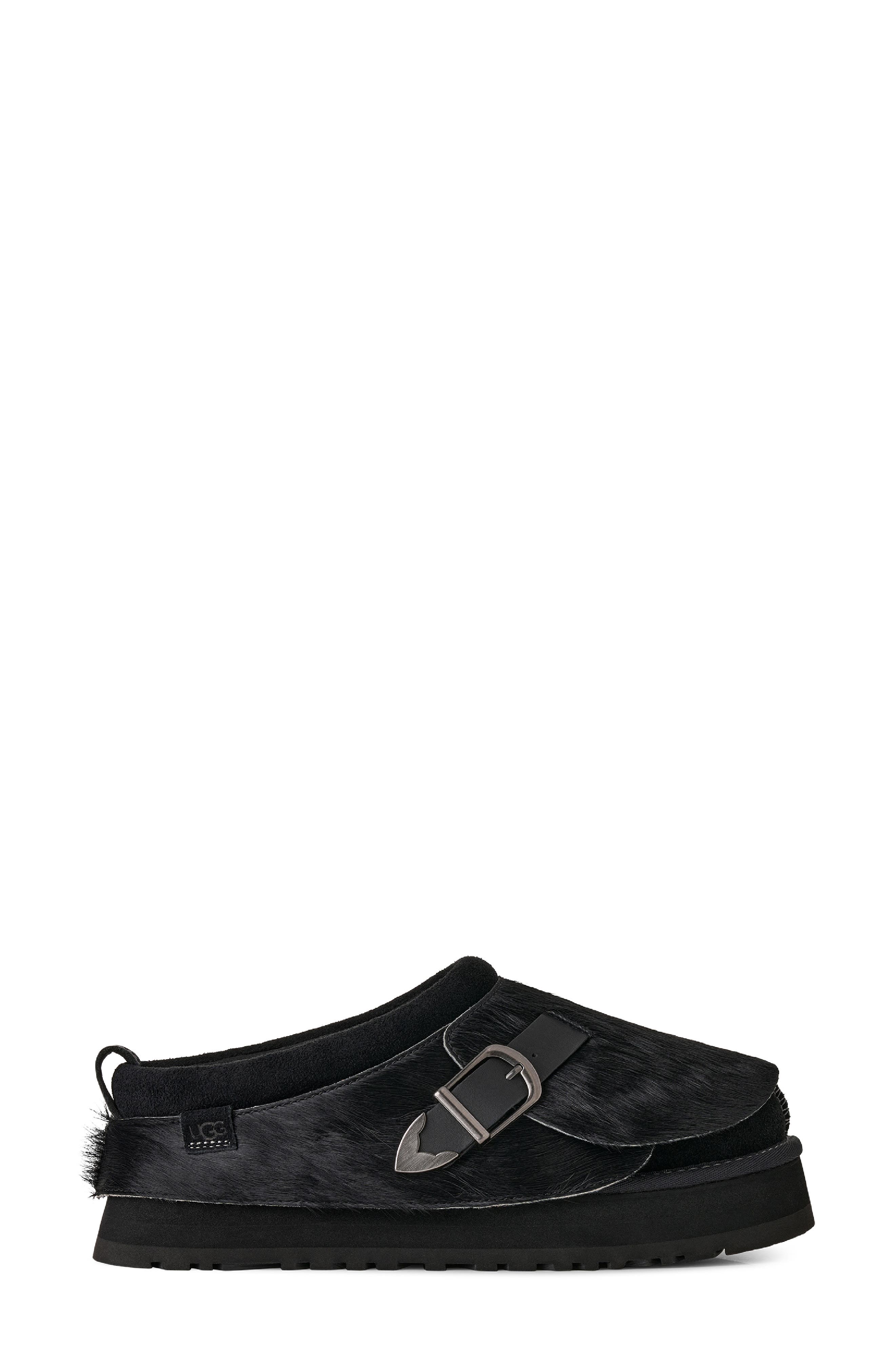 Tazz Western Slipper, Alternate, color, BLACK
