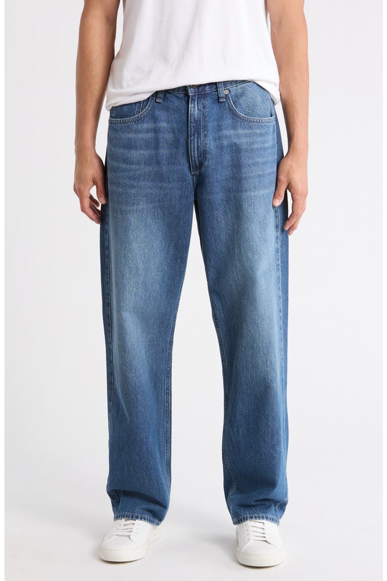 Straight Fit Jeans, Main, color, CONCORD