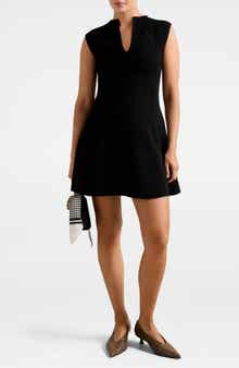 Ever New Katerina Crepe Fit & Flare Minidress