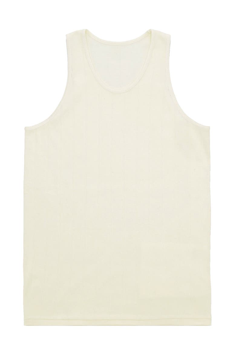Dylan Cotton Tank Top, Main, color, CREAM