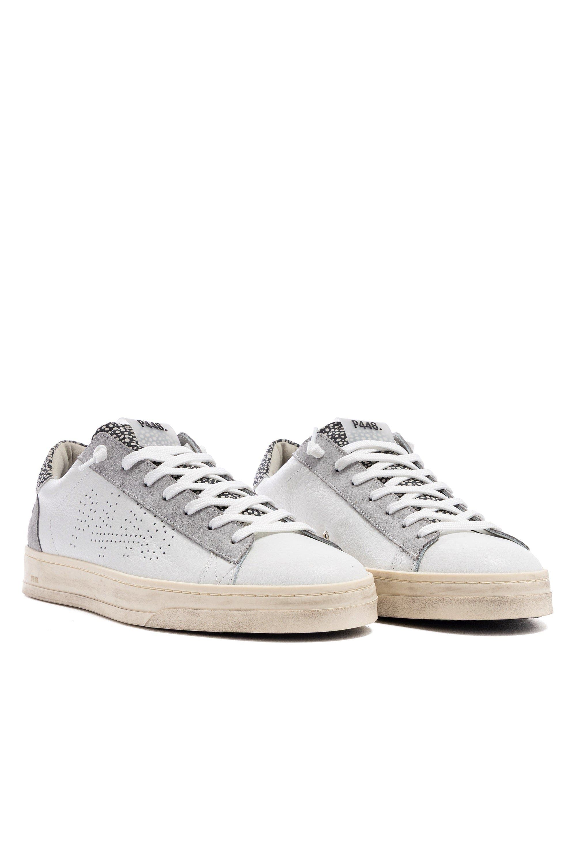 P448 Jack Spot White Sneaker, Alternate, color, Spot White