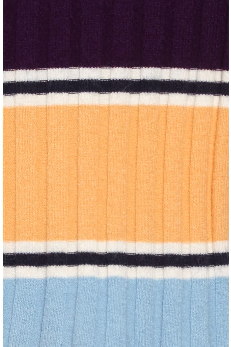 Maisie Stripe Rib Sweater Dress, Alternate, color, STRIPE