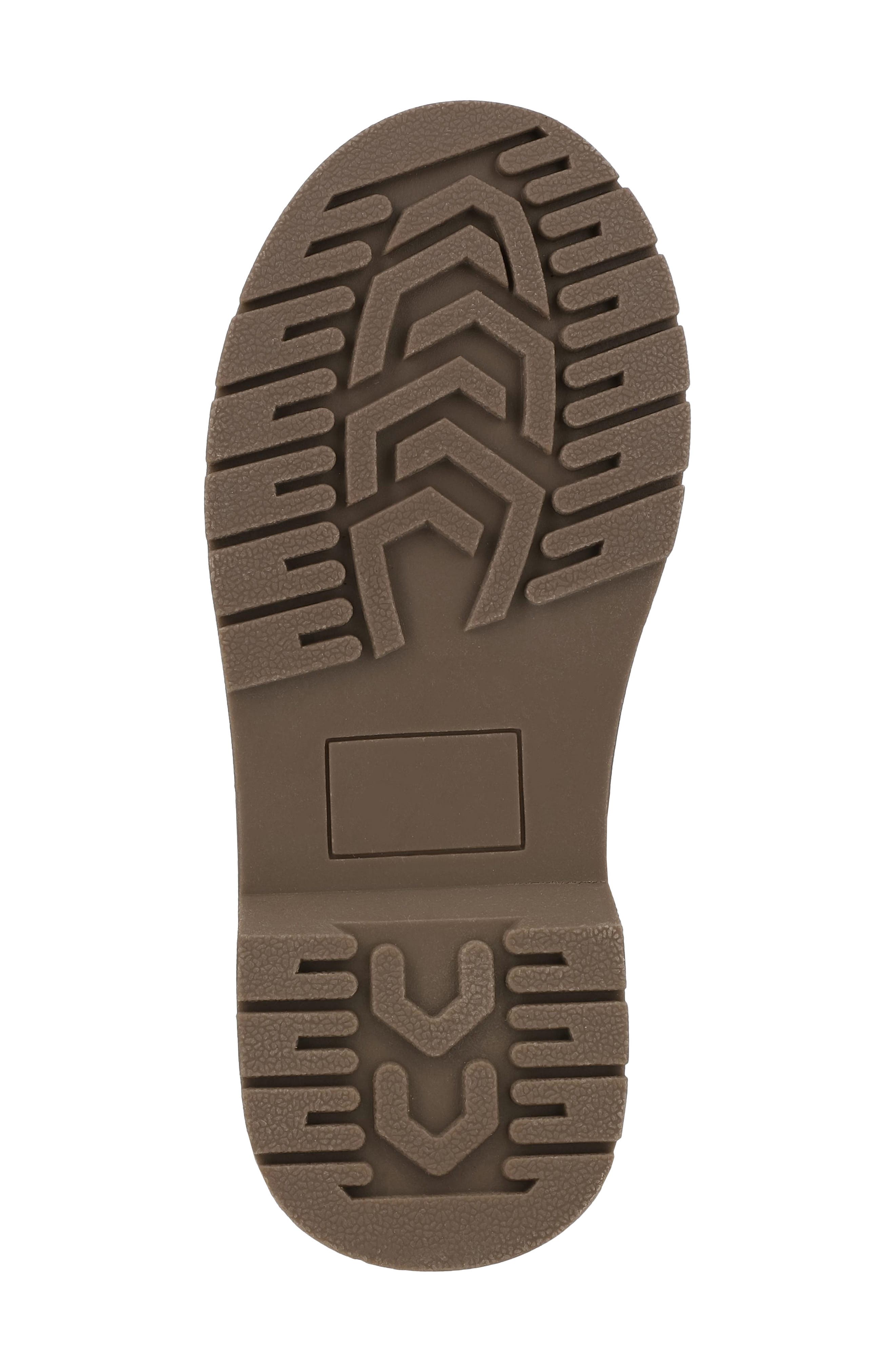 Kids' Joolie-A Embroidered Faux Leather Boot, Alternate, color, SAND