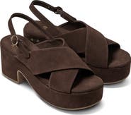 Beek Dunlin Platform Slingback Sandal