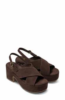 Beek Dunlin Platform Slingback Sandal