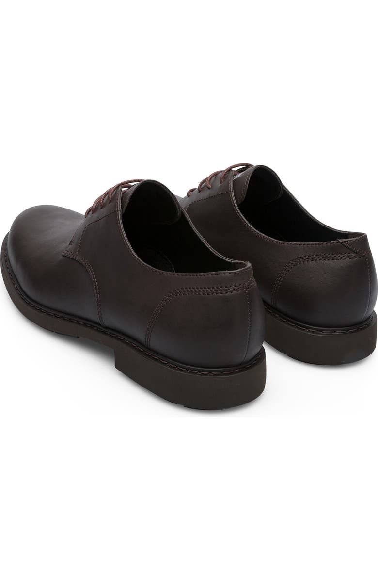 Camper Neuman Plain Toe Derby, Alternate, color, Dark Brown