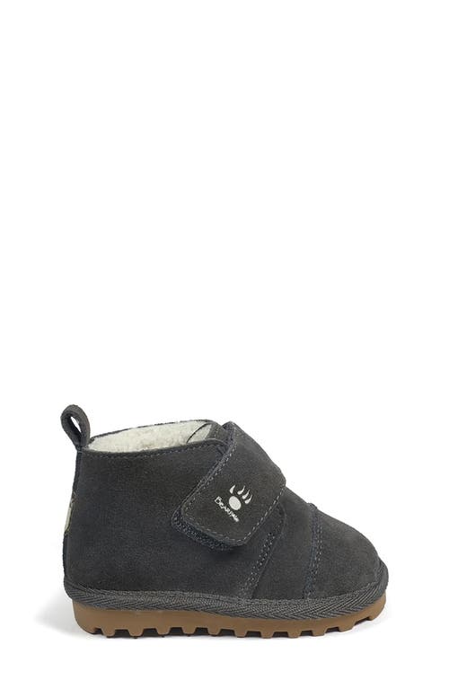 Bearpaw Kids' Suede Faux Fur Lined Boot In Animal Print