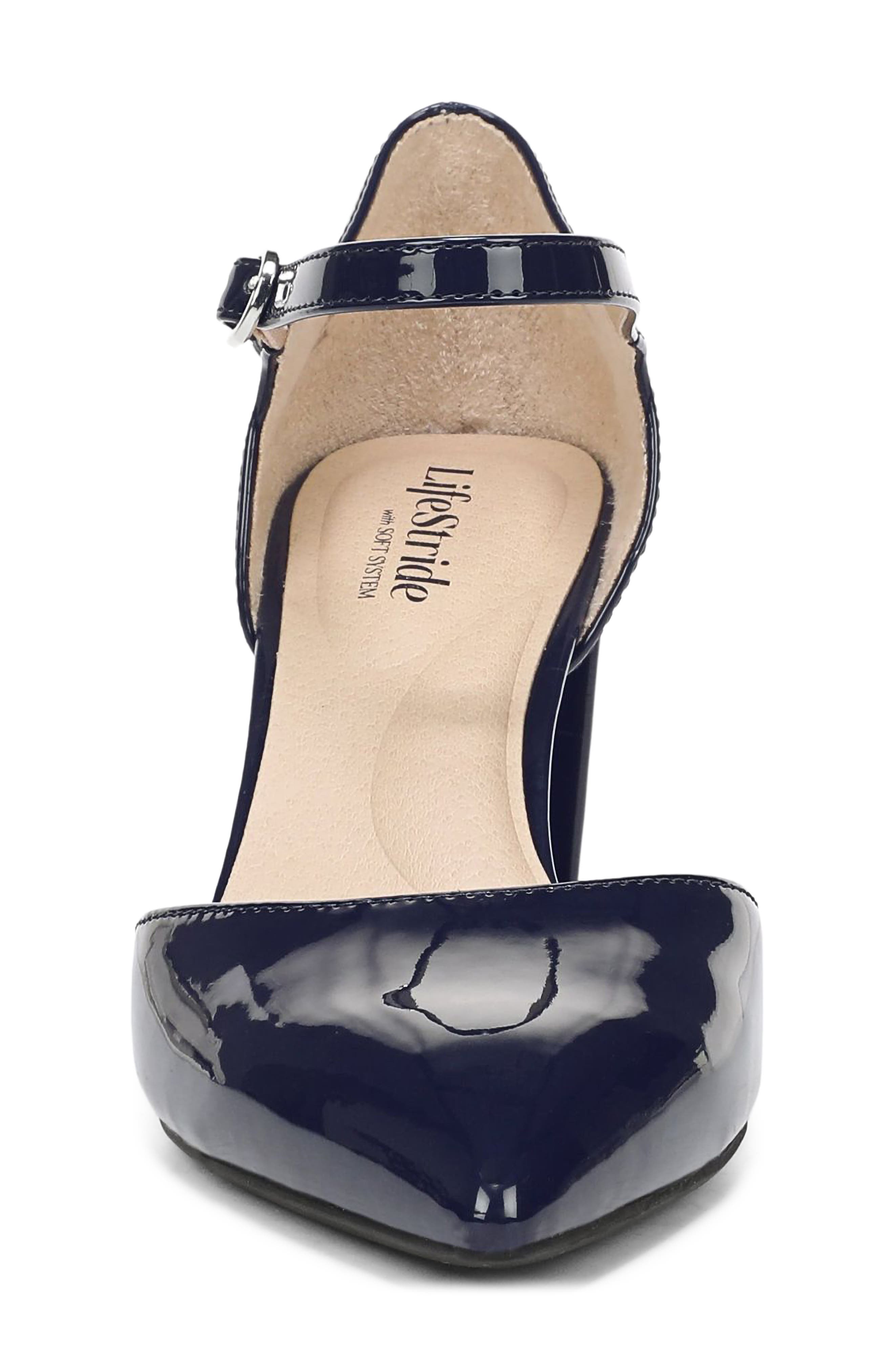 Rylee Faux Leather Pump, Alternate, color, SAPPBLUE