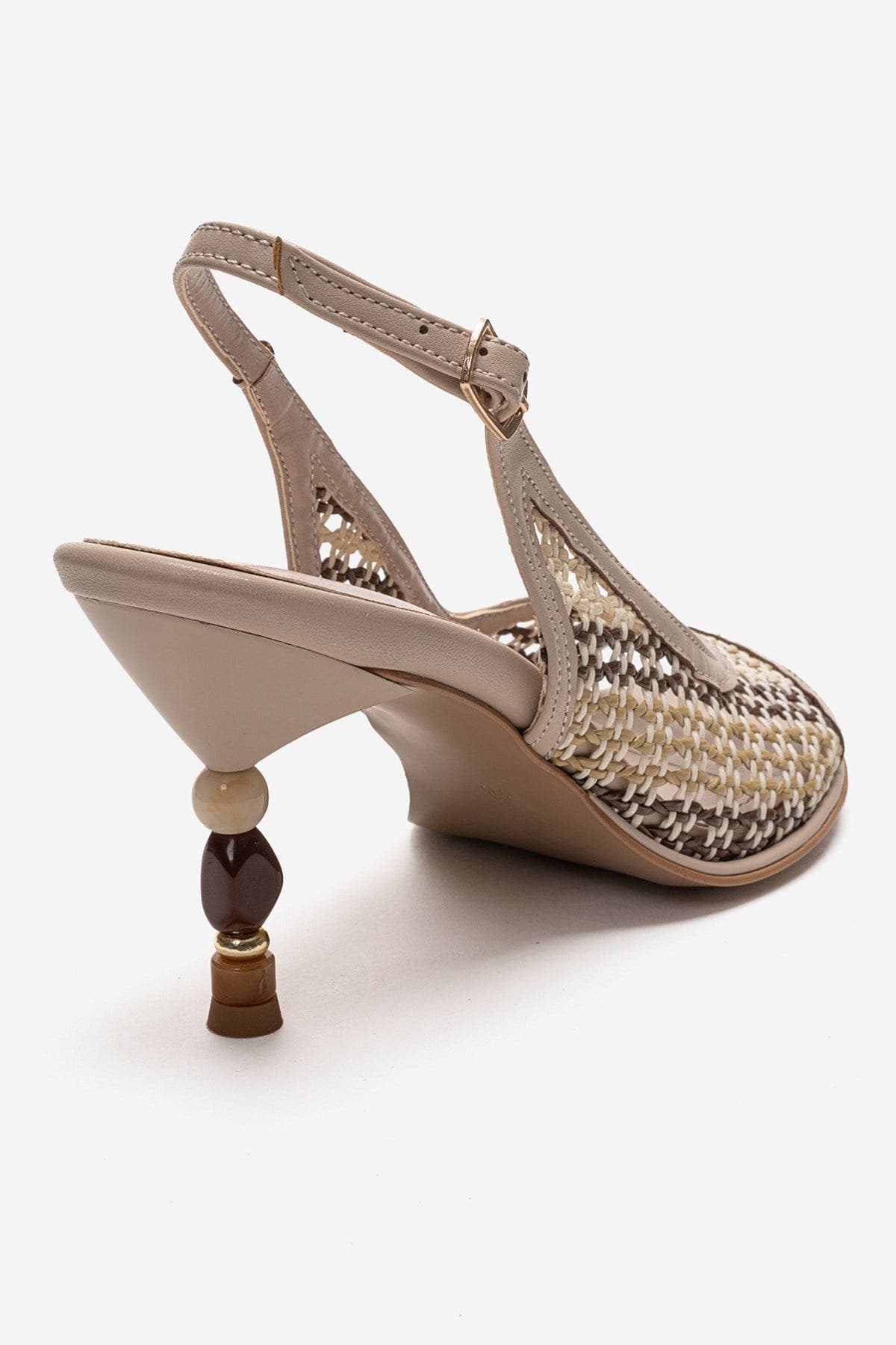 Prologue Shoes Soven Stiletto Sandal, Alternate, color, Beige