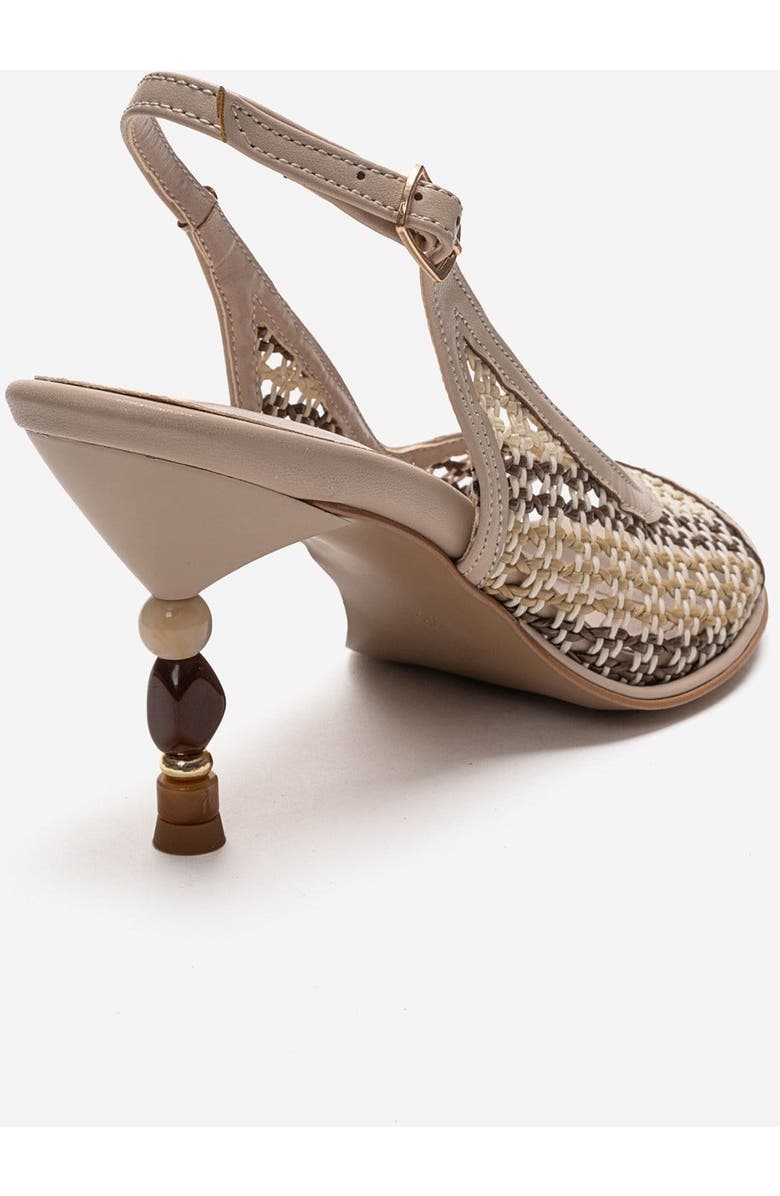 Prologue Shoes Soven Stiletto Sandal, Alternate, color, Beige
