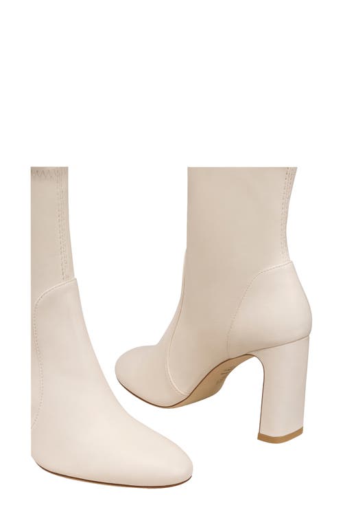 Stuart Weitzman Babette Bootie 85 In White