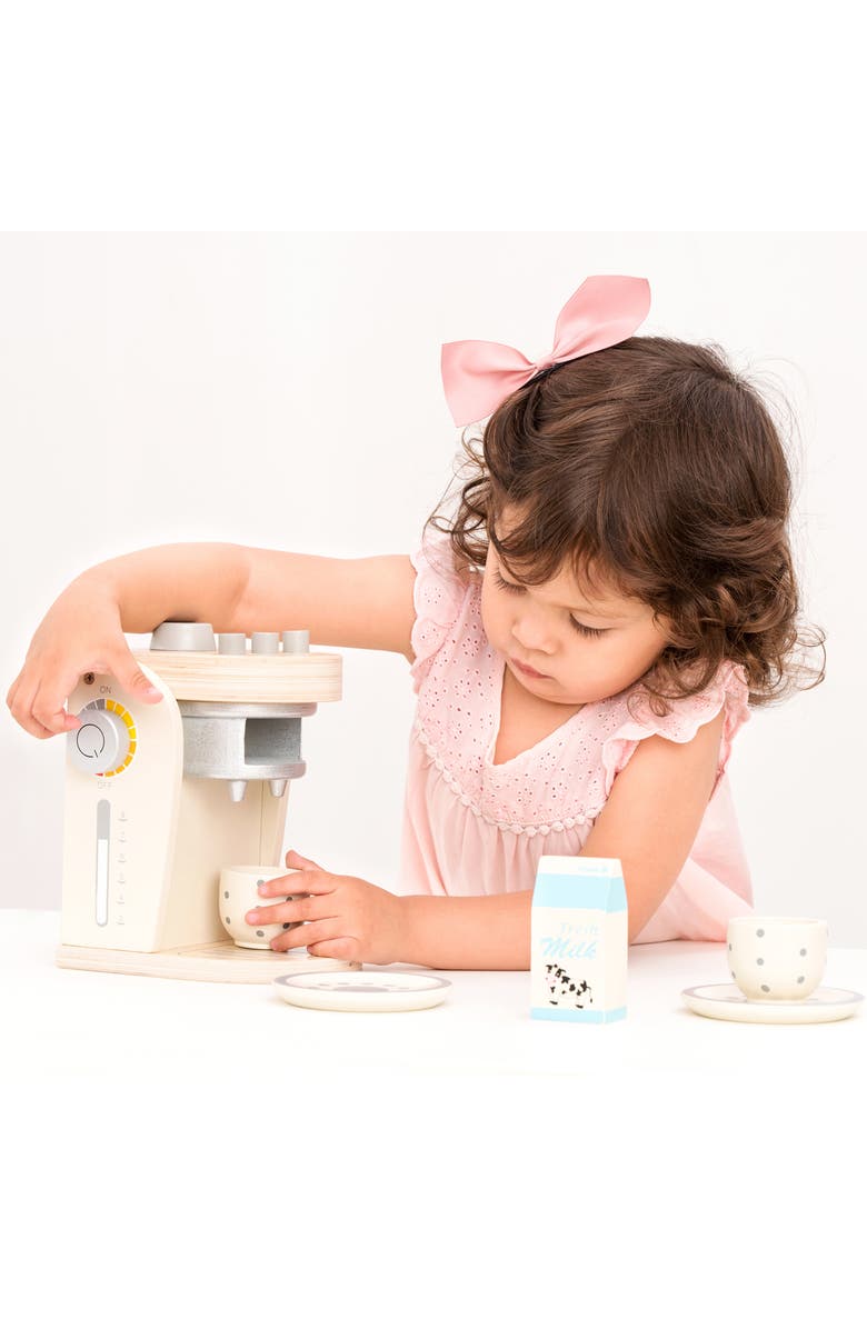 NEW CLASSIC TOYS Coffee Maker, Alternate, color, Off-White