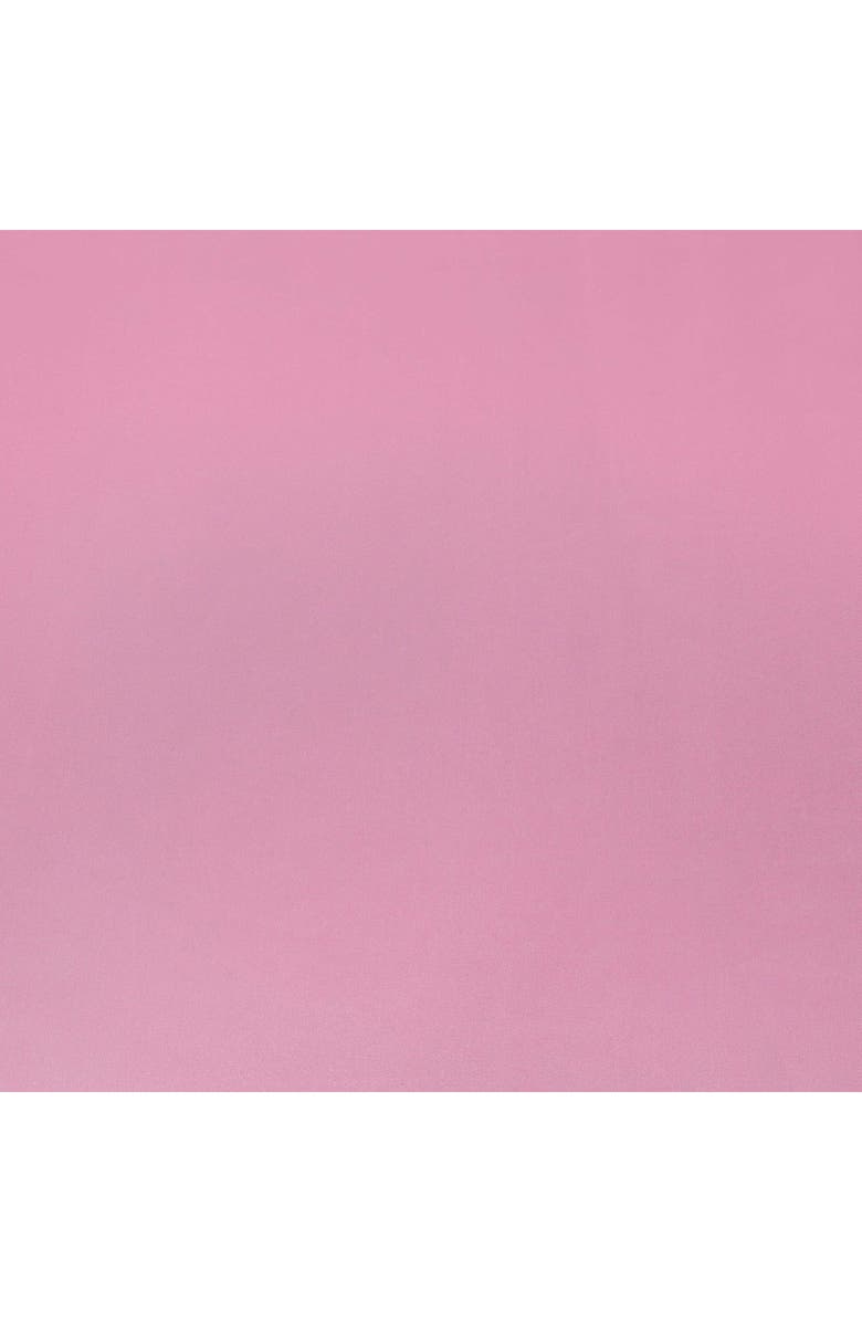 Betsey Johnson Solid Satin Sheet Set, Alternate, color, Light Pastel Pink