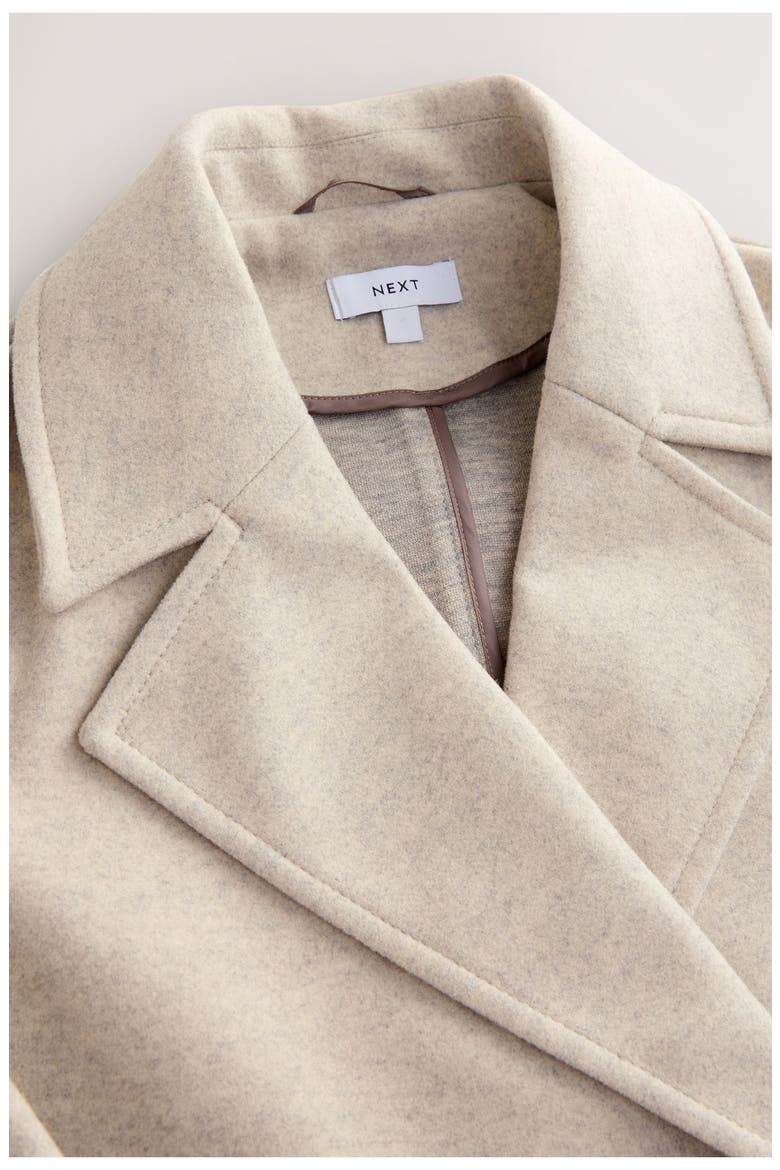 Double Breasted Coat, Alternate, color, NEUTRAL