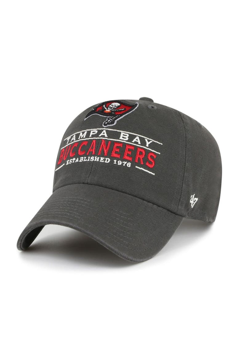 Men's '47  Pewter Tampa Bay Buccaneers Vernon Clean Up Adjustable Hat, Main, color, Pewter