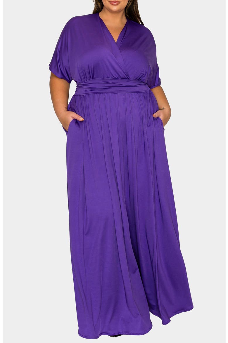 Raffi Maxi Dress, Alternate, color, PURPLE