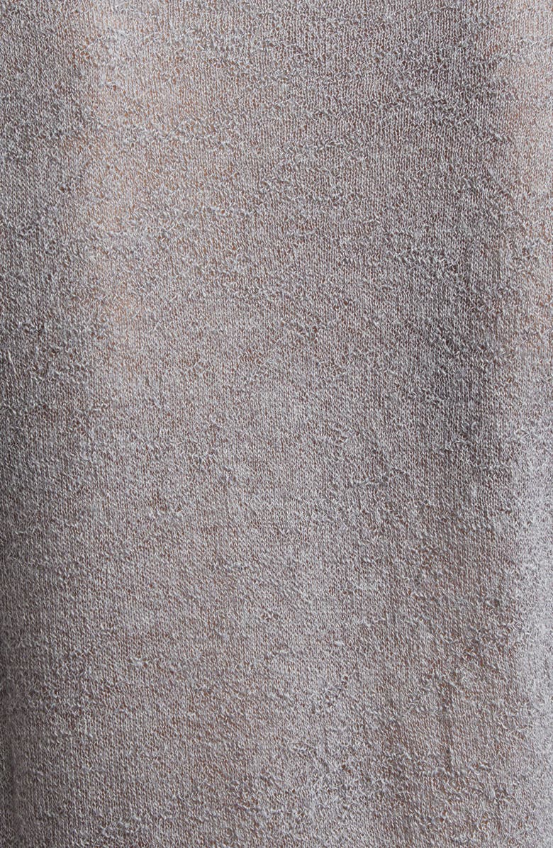 Paloma Wool Sans Baby Alpaca & Merino Wool Blend Wrap Top, Alternate, color, Grey