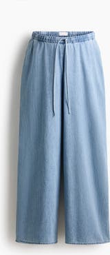 H&M Mama Denim Drawstring Trousers