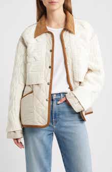 rag & bone Ivy Mixed Media Jacket