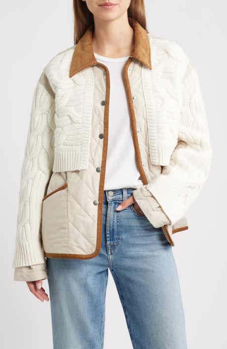 rag & bone Ivy Mixed Media Jacket