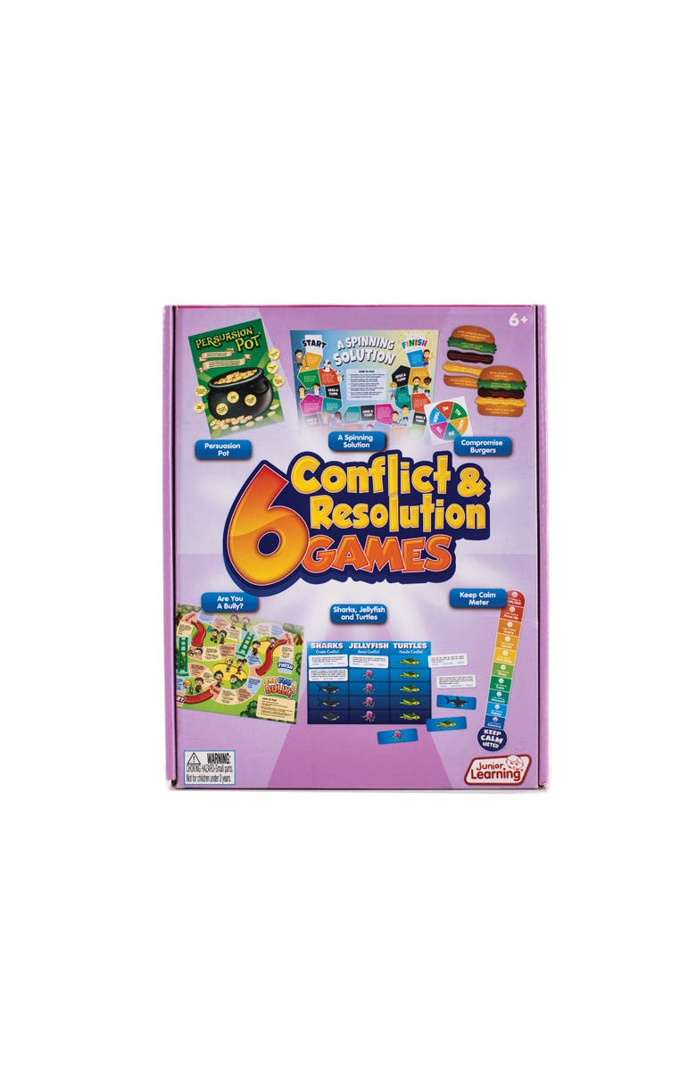 Junior Learning 6 Conflict & Resolution Games Educational Games, Main, color,