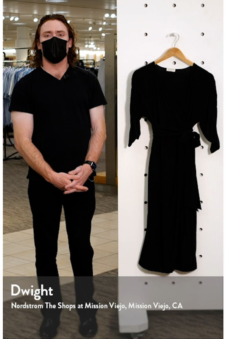 Eden Faux Wrap Dress video