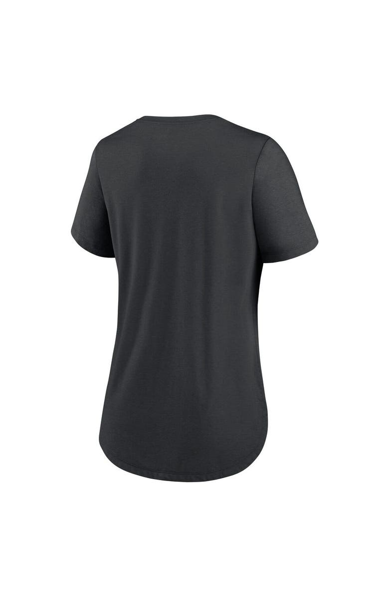Nike Women's Nike Black Chicago White Sox City Connect Tri-Blend T-Shirt, Alternate, color,