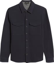Vince Cotton Blend Shirt Jacket