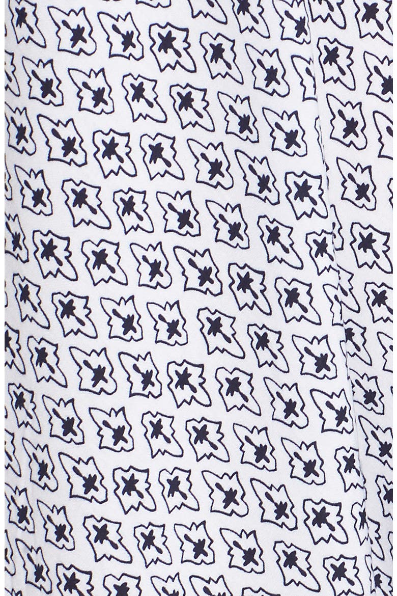 Border Print Cover-Up Maxi Dress, Alternate, color, DARK SANIBEL