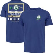 '47 Men's '47 Royal Milwaukee Bucks City Edition Backboard T-Shirt