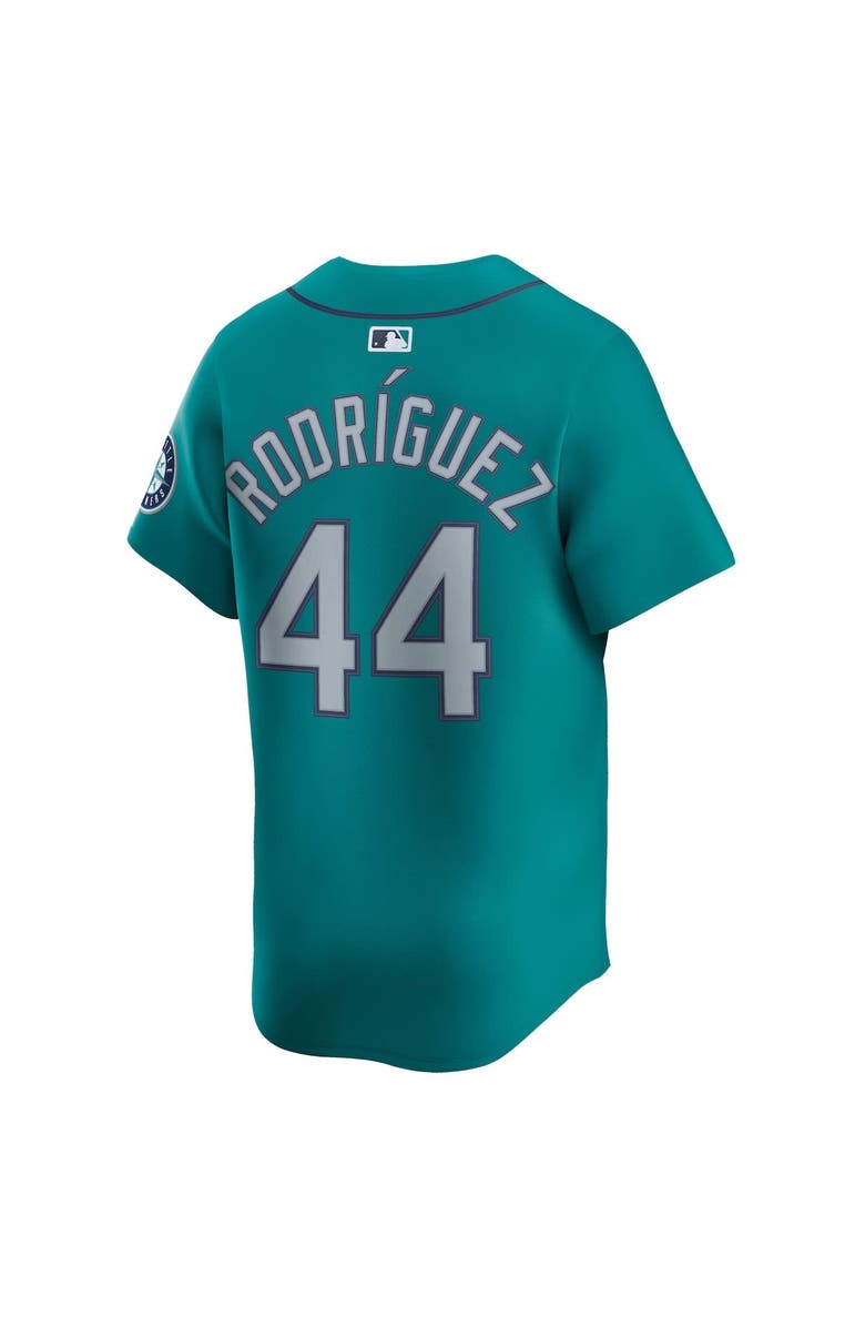 Nike Men's Nike Julio Rodríguez Aqua Seattle Mariners Alternate Limited Player Jersey, Alternate, color, Aqua