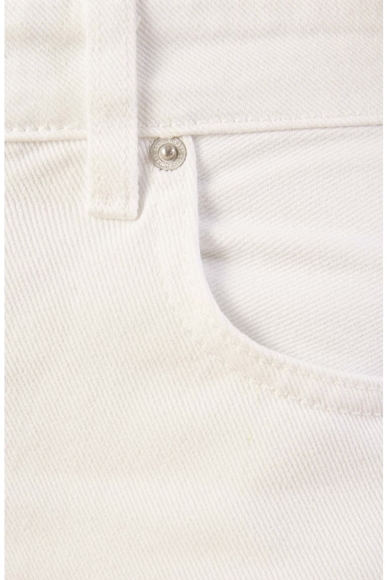 Fawcett High Waist Crop Jeans, Alternate, color, WHITE