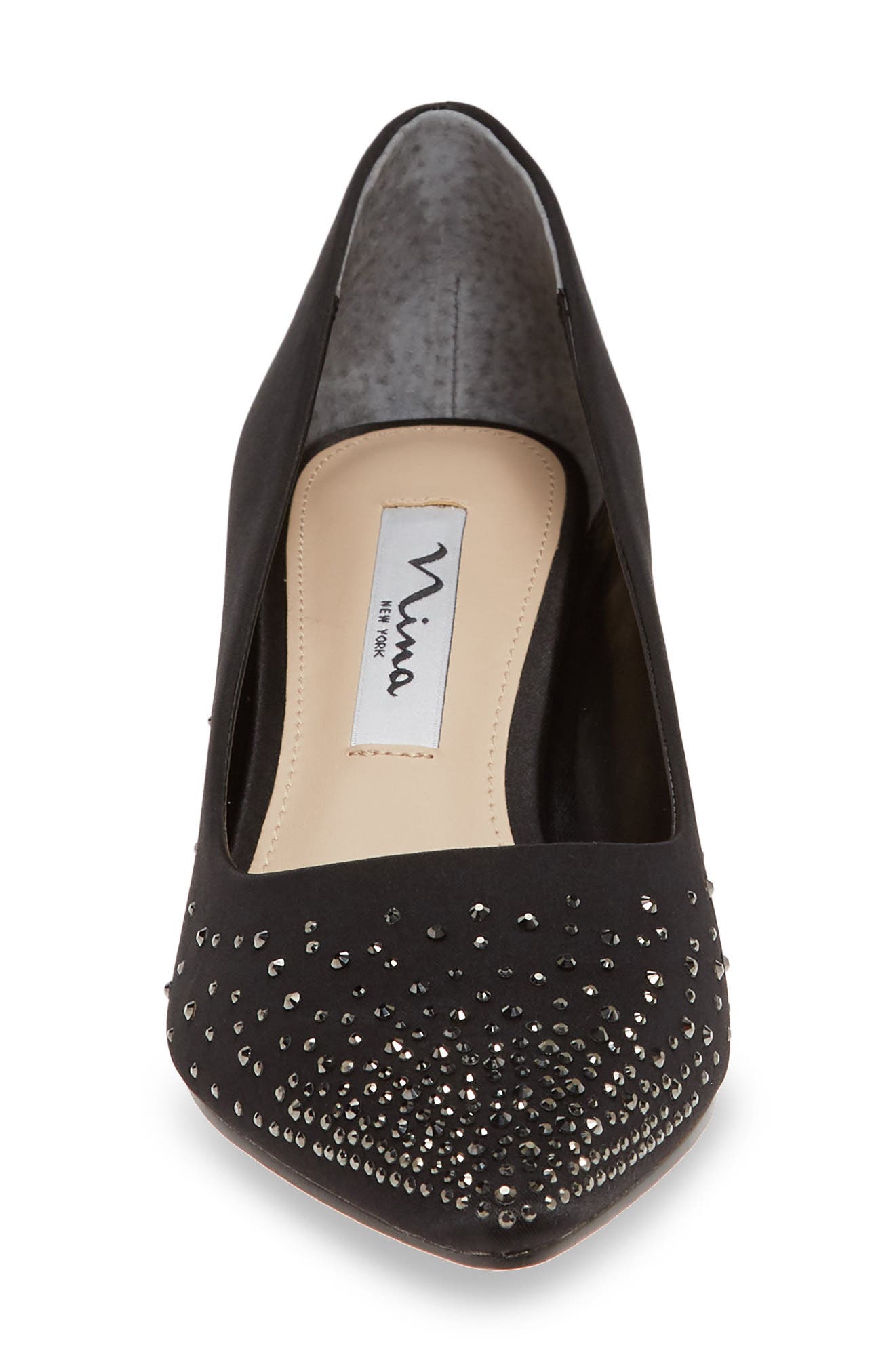 Nina Sawyer Crystal Embellished Pump, Alternate, color, 