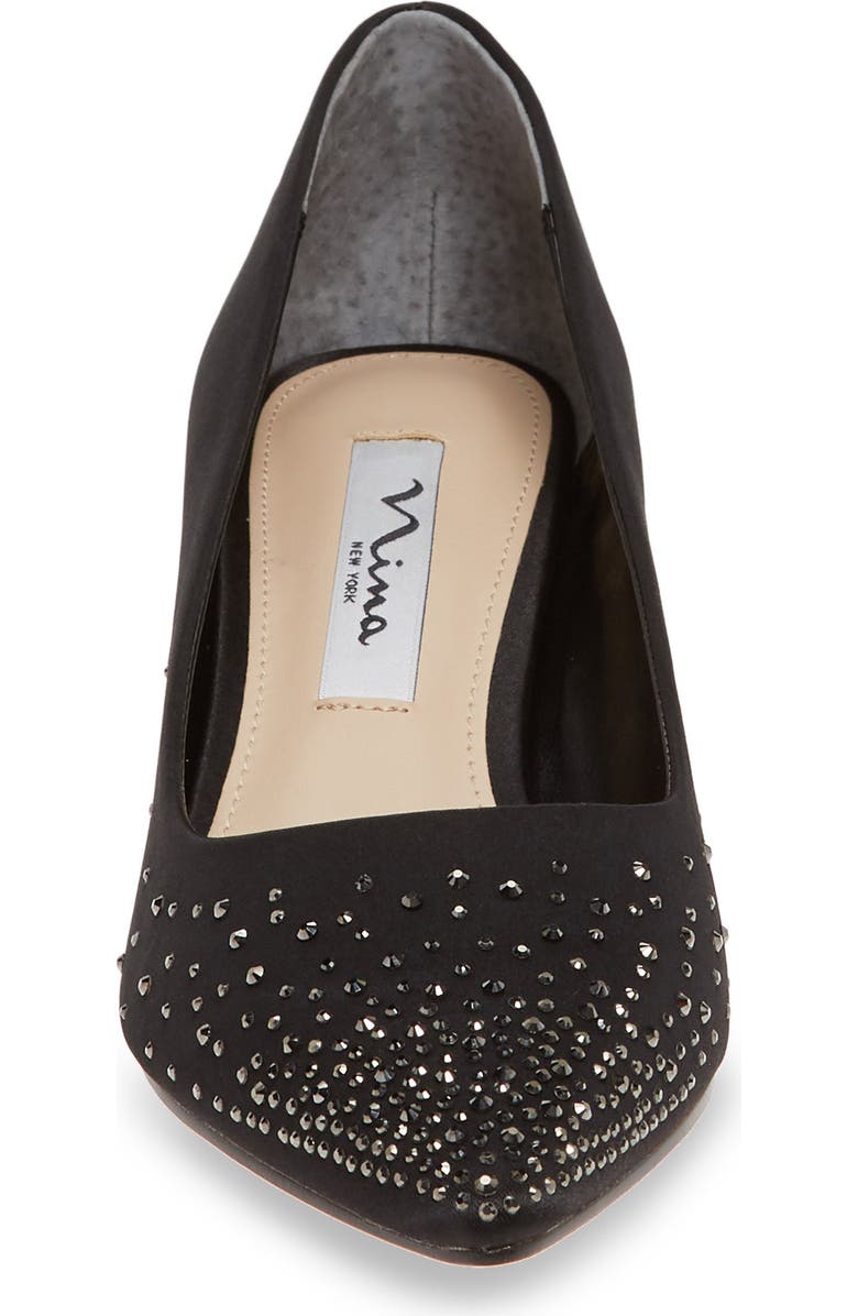 Nina Sawyer Crystal Embellished Pump, Alternate, color,