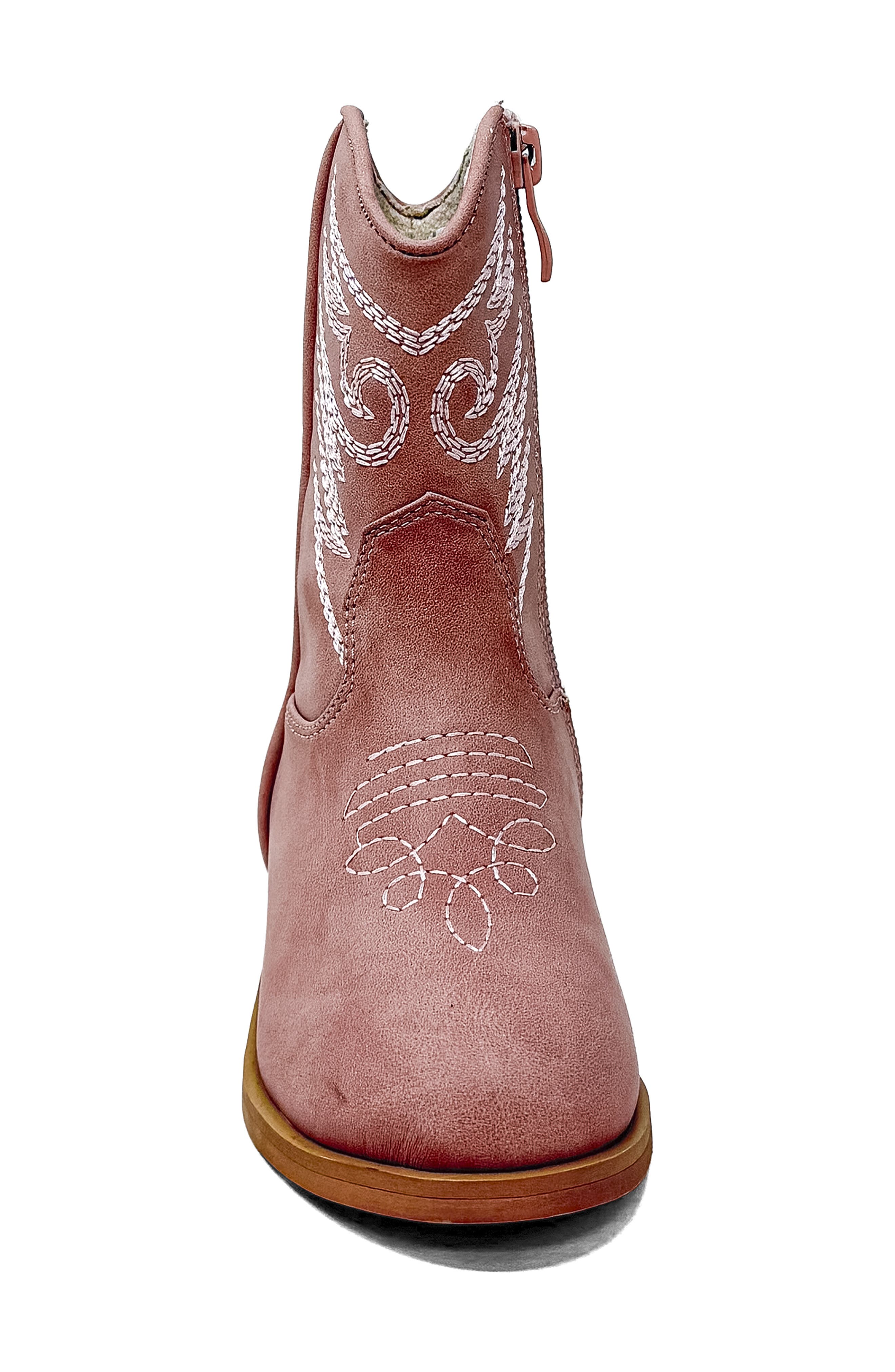 Kids' Zahara Western Boot, Alternate, color, ROSE