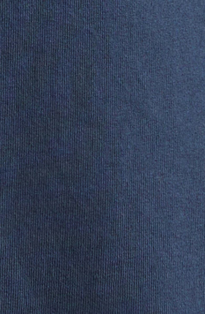 Stone Island Institutional One Embroidered Cotton T-Shirt, Alternate, color, Navy Blue