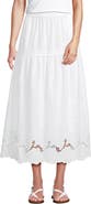 Lands' End Voile Eyelet Maxi Skirt