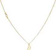 Panacea Initial Pendant Necklace