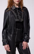 AZALEA WANG Oakly Fringe Jacket