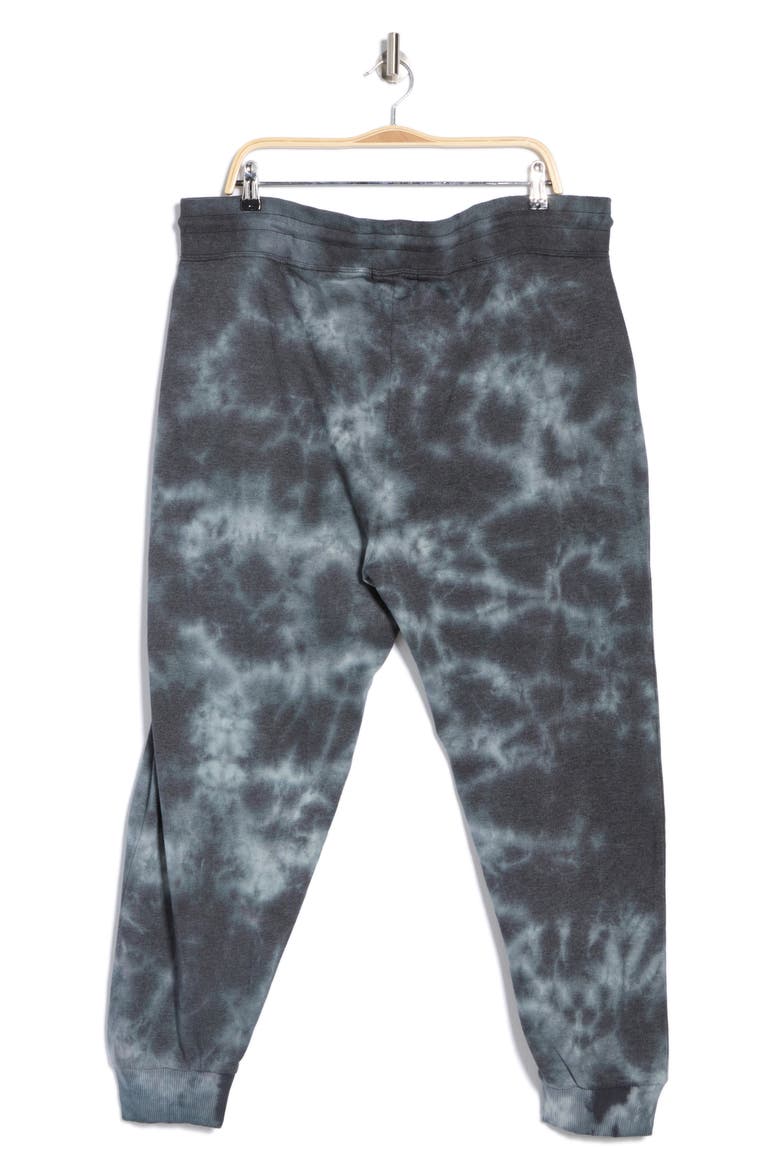 Lenny Cloud Wash Fleece Joggers, Alternate, color, BLACK MULTI