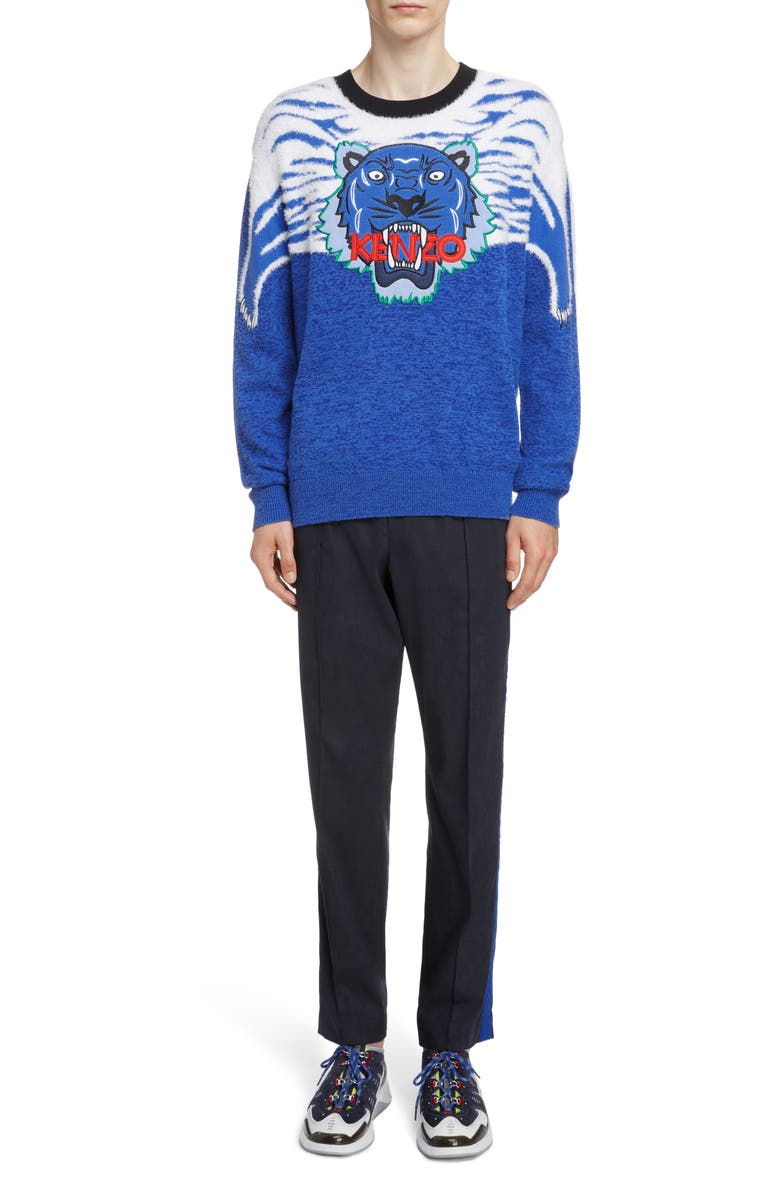 KENZO Tiger Appliqué Sweater, Alternate, color,